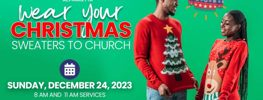 2024 Christmas Sweaters to Church