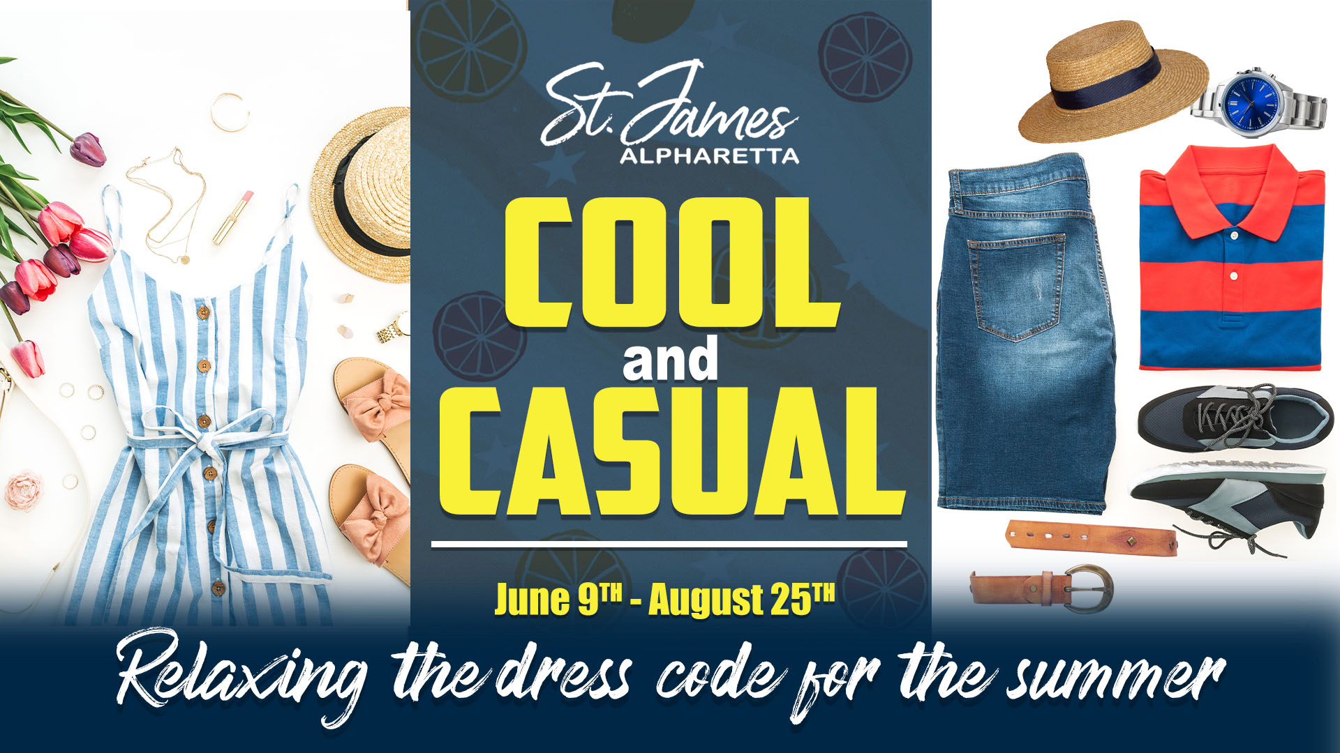 2024 Cool and casual summer dress code St. James Alpharetta