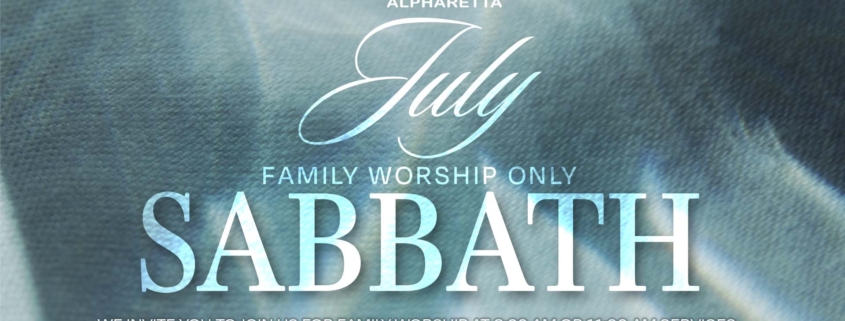 2024 July Sabbath Month