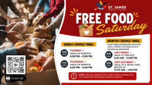 2026 Free Food Saturday Giveaway 5.18.26