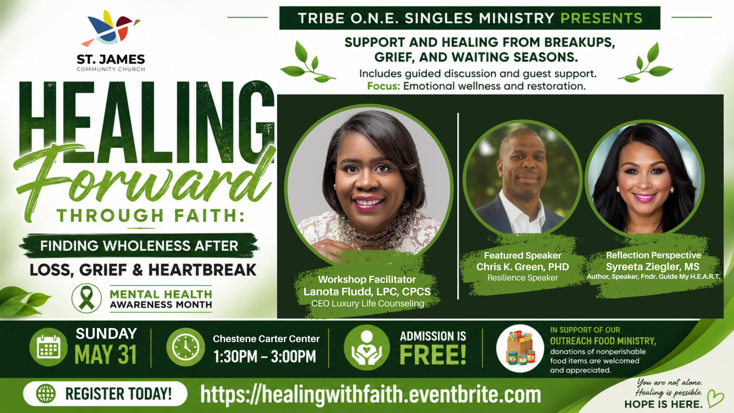 Tribe O.N.E. Singles (Sunday Update) Announcement  – 22